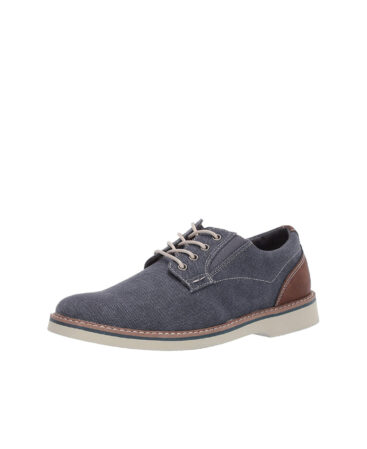 Nunn Bush Men's Barklay Canvas Plain Toe Oxford Lace Up